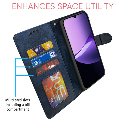Pikkme Redmi 15C 5G Magnetic navy & light blue flip case – photo 5