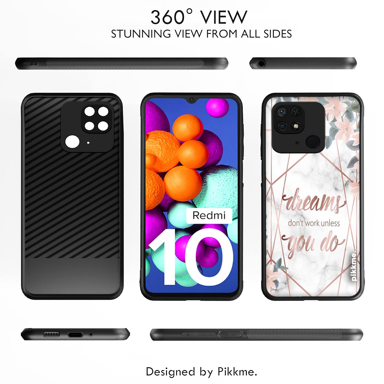 Pikkme Redmi 10/10 Power Hybrid back cover – photo 2