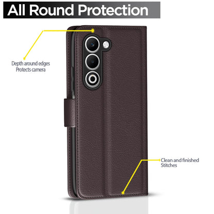 Oppo A5 5G flip case in coffee by Pikkme – photo 4