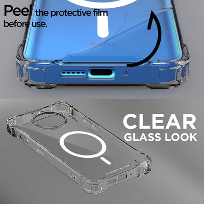 Pikkme OnePlus 7T MagSafe transparent mag-safe mobile back cover – photo 3