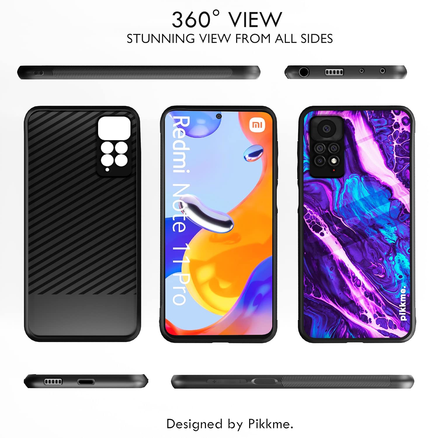 Pikkme back cover for Redmi Note 11 Pro/Note 11 Pro Plus 5G – photo 2