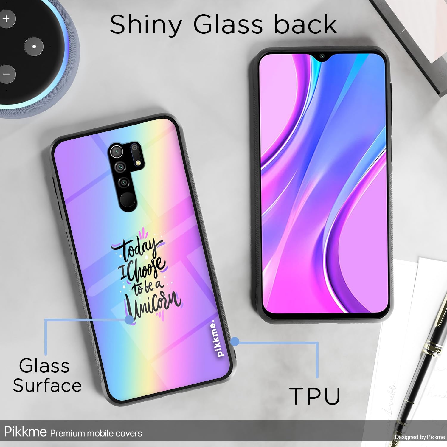 Redmi 9 Prime mobile back cover by Pikkme – photo 3