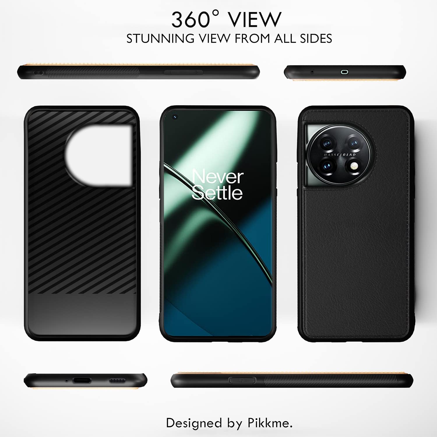 OnePlus 11 5G mobile cover in black by Pikkme – photo 2