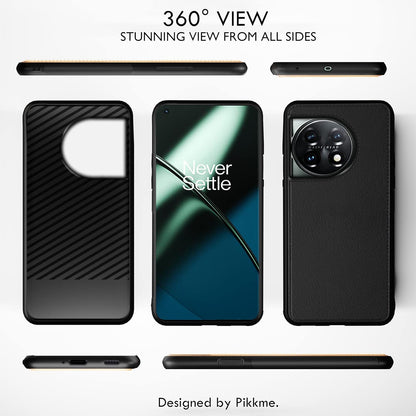 OnePlus 11 5G mobile cover in black by Pikkme – photo 2
