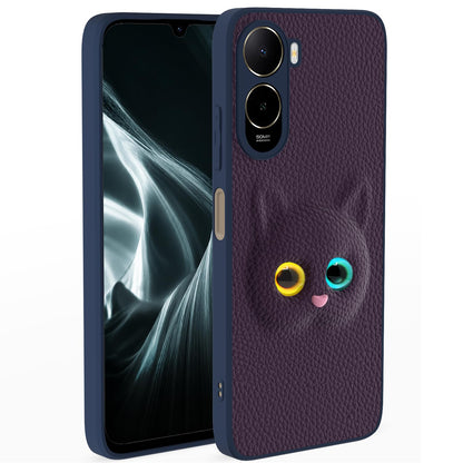 Pikkme purple mobile cover for Redmi A7 Pro/Poco C85x 5G/C81
