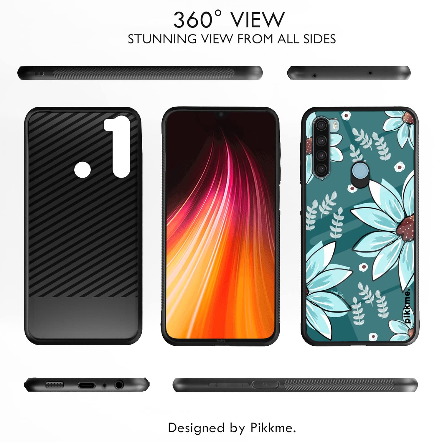 Pikkme Flower phone cover for Redmi Note 8 – photo 2