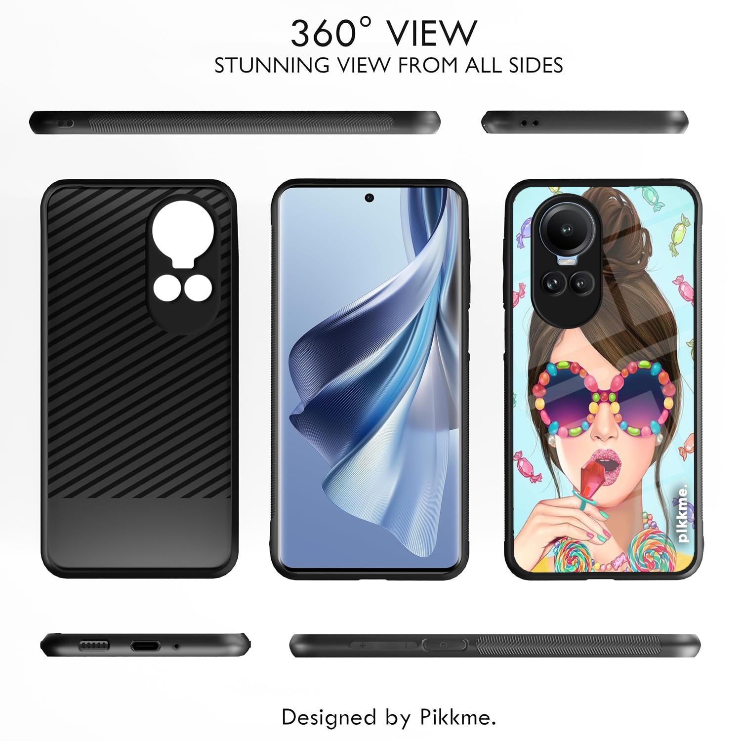 Pikkme Oppo Reno 10 Pro 5G Hybrid mobile back cover – photo 2