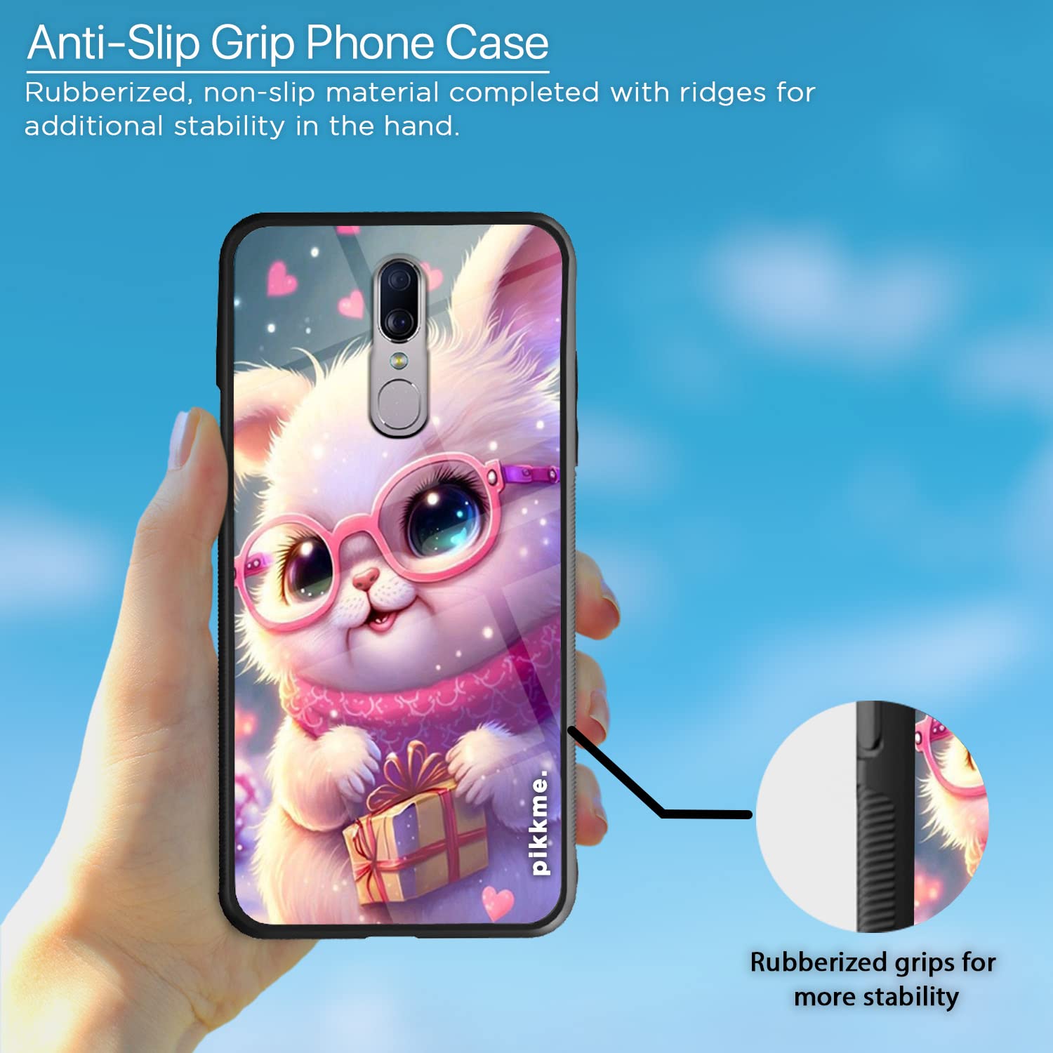 Pikkme Oppo F11 Hybrid mobile back cover – photo 5