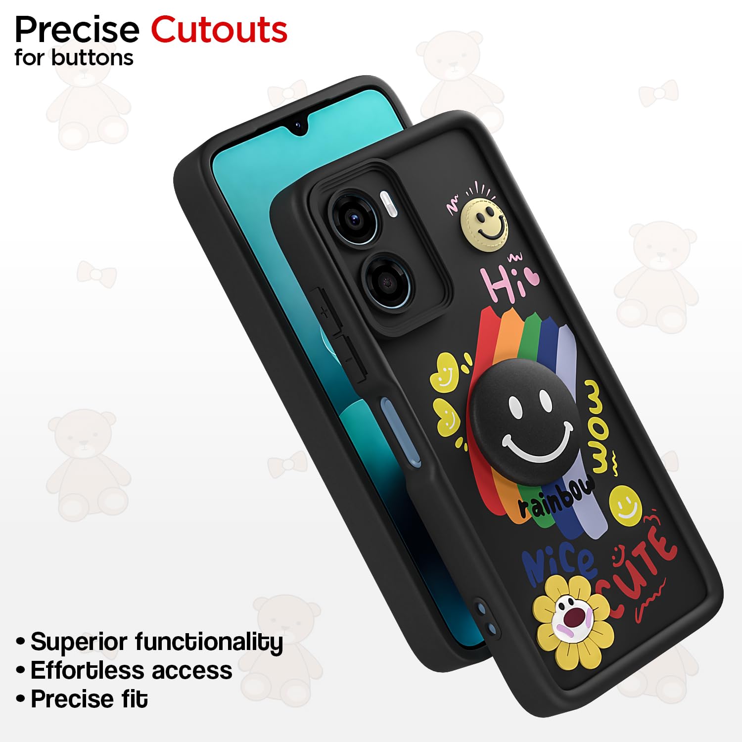 Pikkme Moto G06 Power black back cover – photo 6