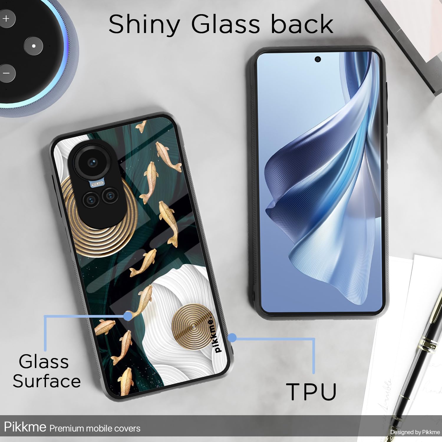 Pikkme Flower mobile back cover for Oppo Reno 10 Pro 5G – photo 3