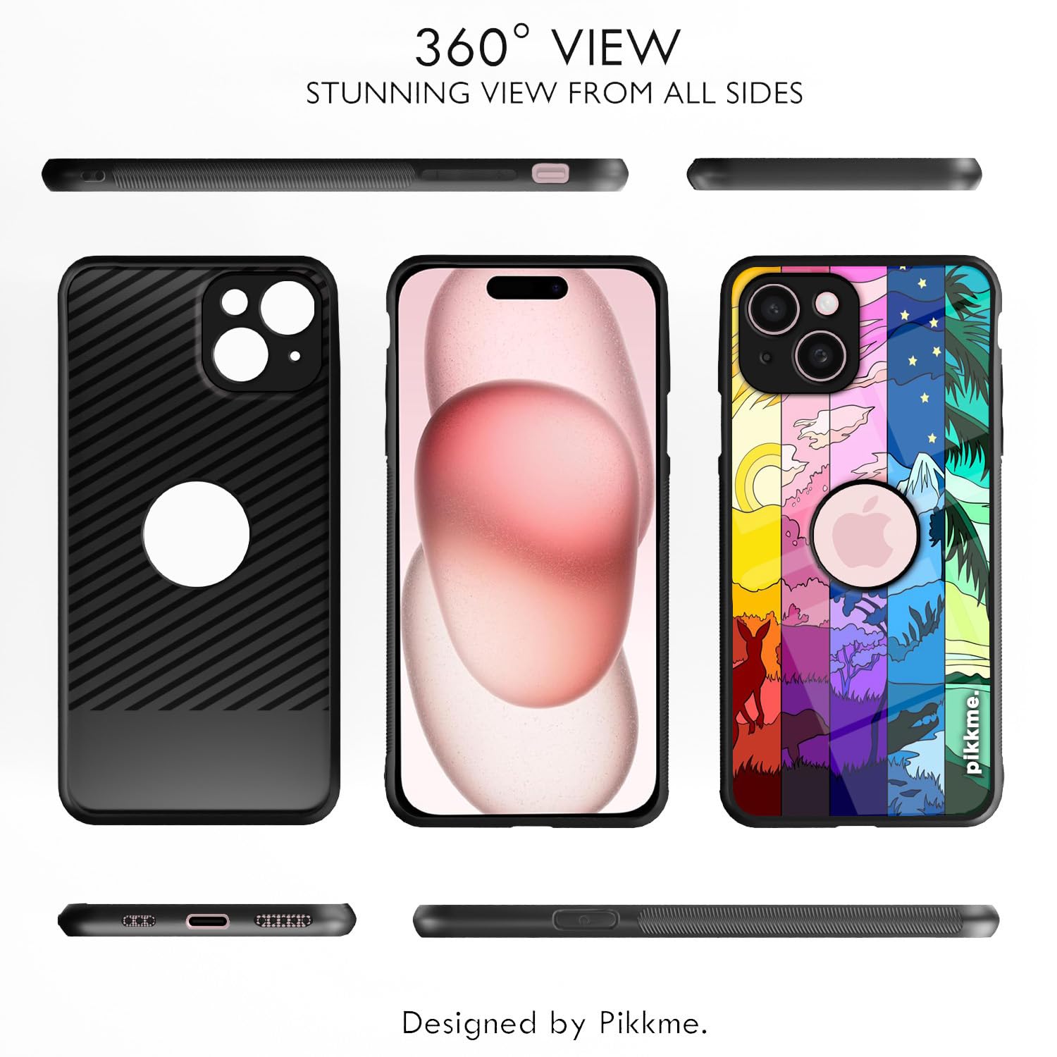 Hybrid Back cover for iPhone 15 – Pikkme – photo 2