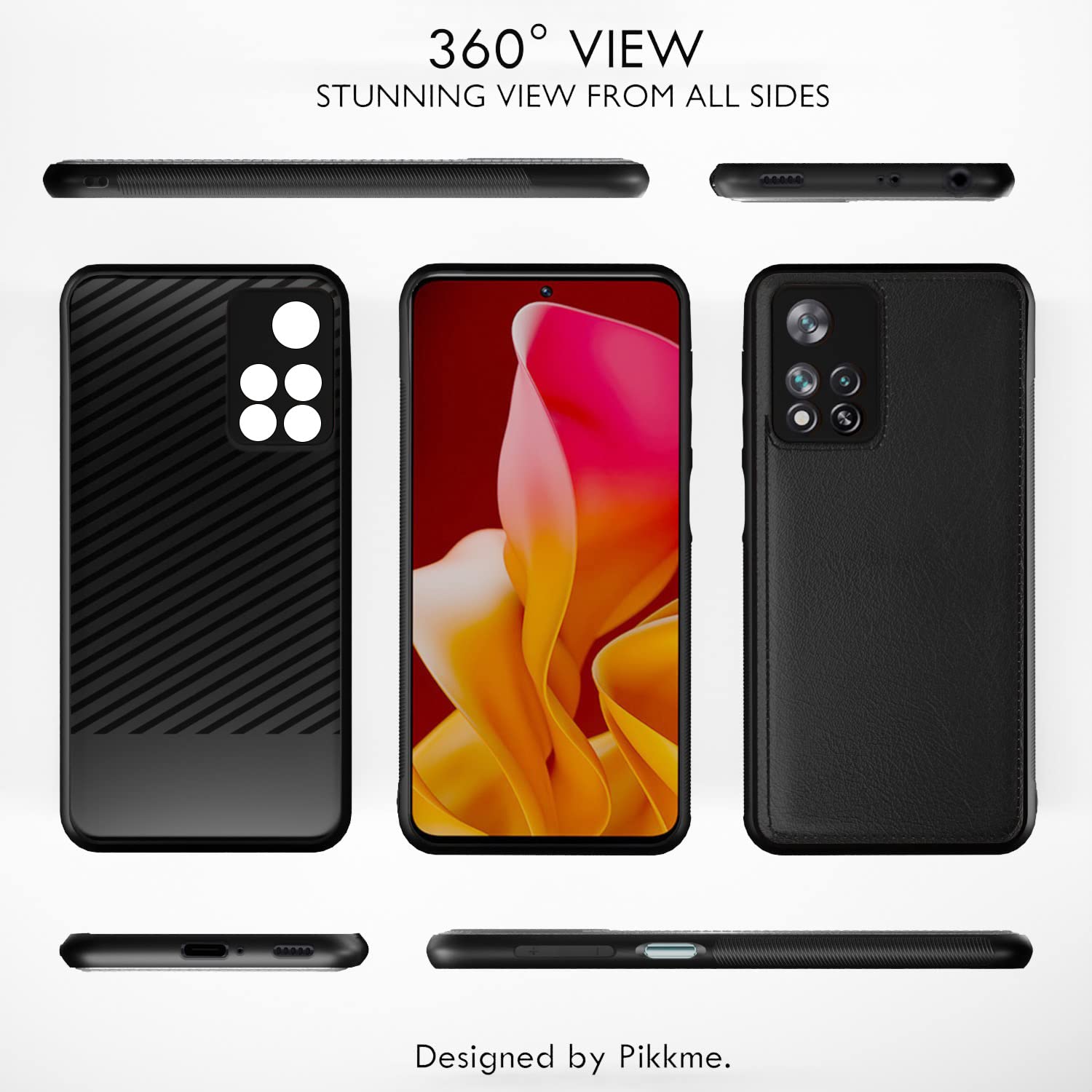 Pikkme black back cover for Mi 11i 5G – photo 3