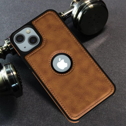 Brown Leather back cover for iPhone 15 – Pikkme – photo 6