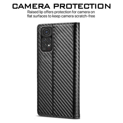 Pikkme black wallet flip cover for Redmi Note 11/Note 11S – photo 4