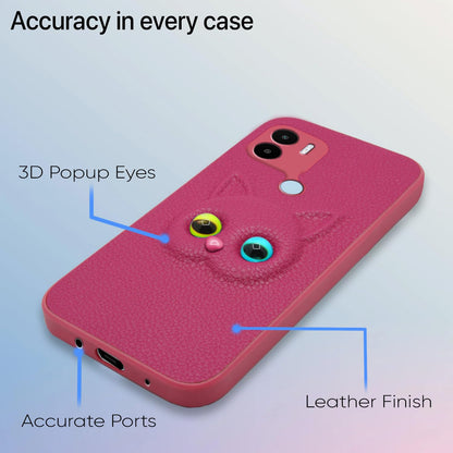 Pikkme Poco C51/Redmi A1 Plus/Redmi A2 Plus/C50, Redmi A1 Plus/A2 Plus/Poco C50 Cat pink mobile back cover – photo 7