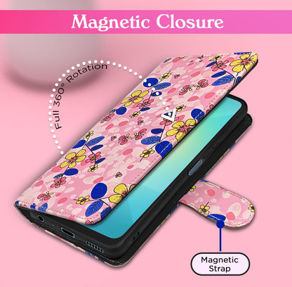 Pikkme pink flower flip case for Samsung A06 – photo 6