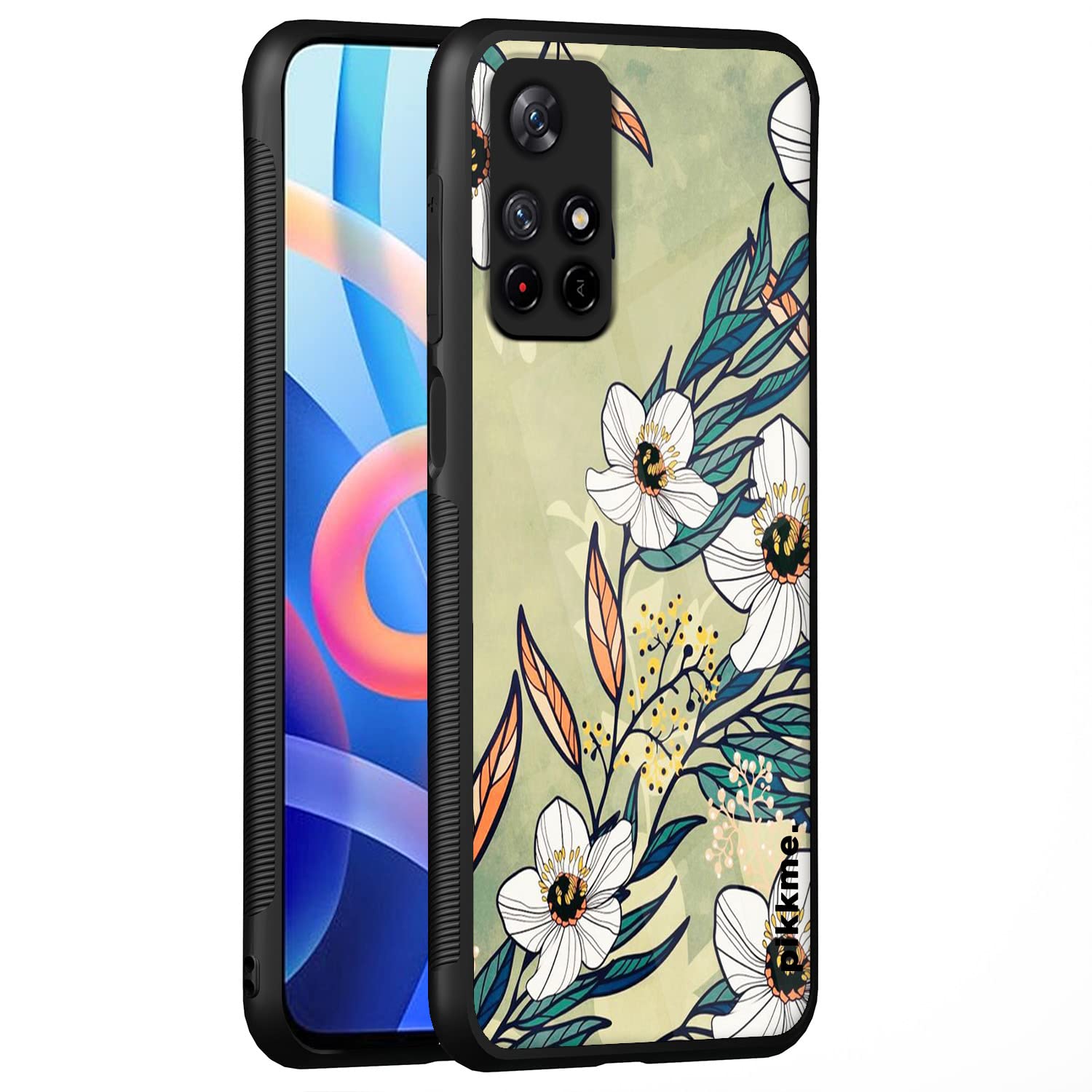 Pikkme Redmi Note 11T/Poco M4 Pro 5G mobile back cover