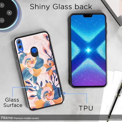 Honor 8X Flower phone cover by Pikkme – photo 3