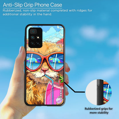 Cat Mobile back cover for Redmi 10 Prime – Pikkme – photo 5