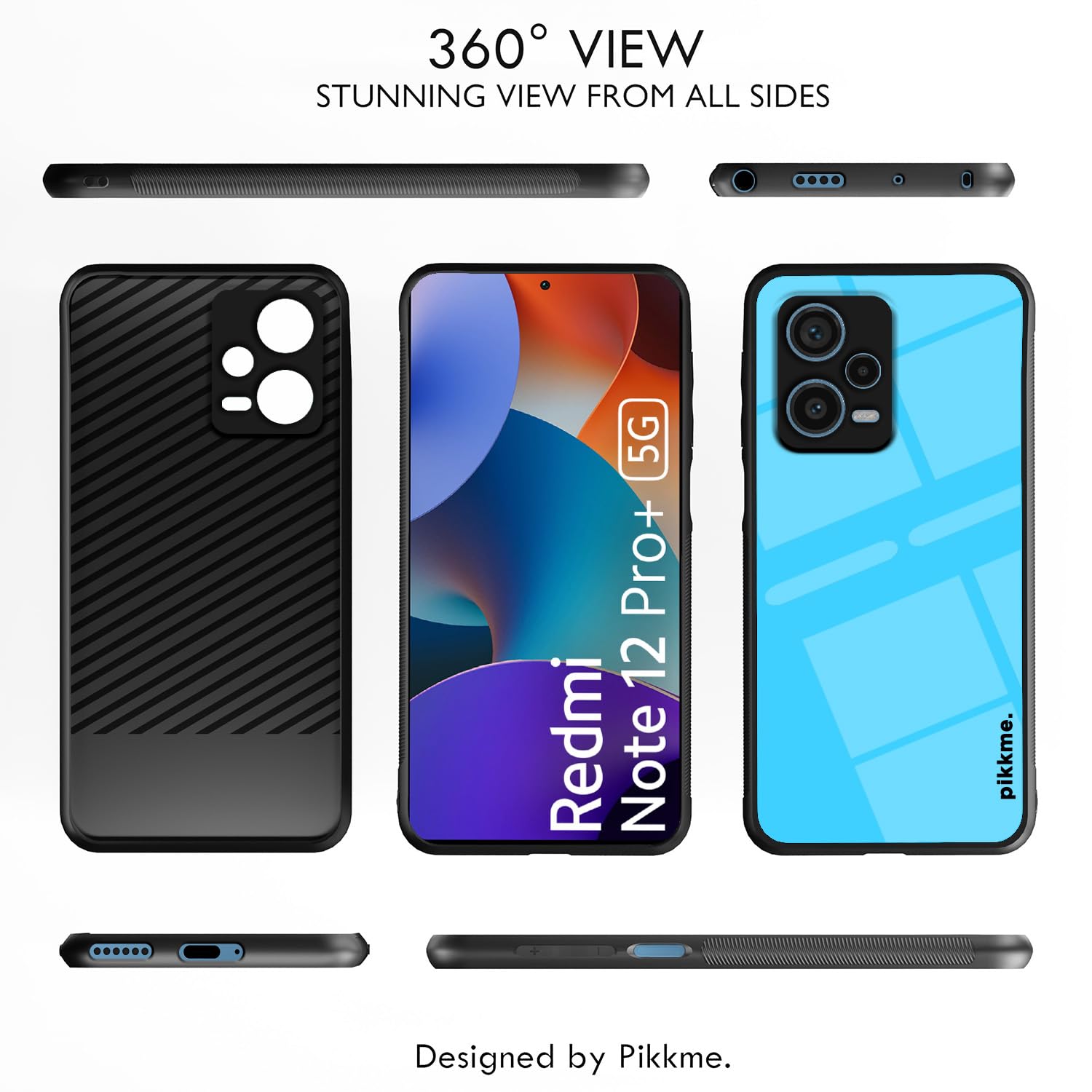 Pikkme Redmi Note 12 Pro Plus 5G Hybrid back cover – photo 2