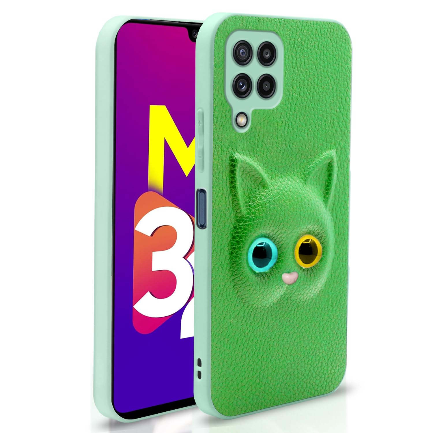 Green phone cover for Samsung M32 Prime/M32 4G – Pikkme