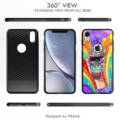 Pikkme Hybrid mobile back cover for iPhone XR – photo 2