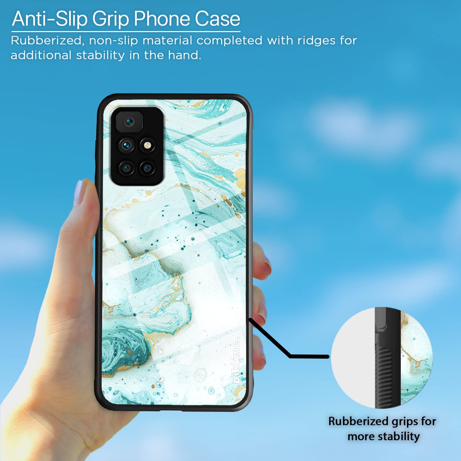 Pikkme Redmi 10 Prime Hybrid mobile back cover – photo 5