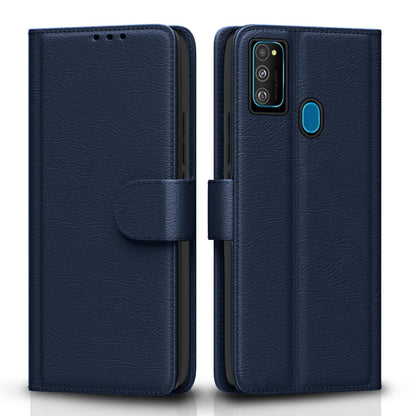 Pikkme Samsung Galaxy M21 Vintage Flip Cover  | Blue