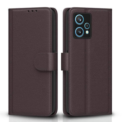 Pikkme Realme 9 Pro Plus 5G coffee mobile flip cover