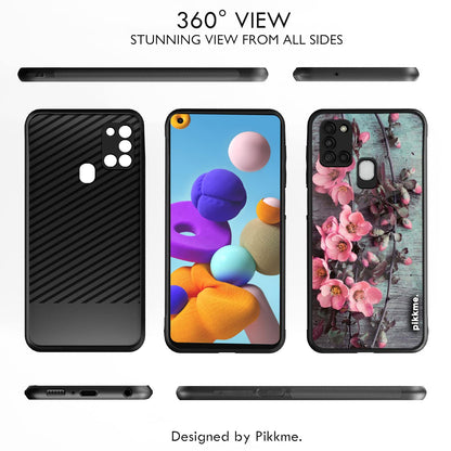 Samsung A21s Flower phone cover by Pikkme – photo 2