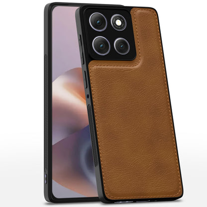 Brown mobile back cover for Moto G86 Power 5G – Pikkme