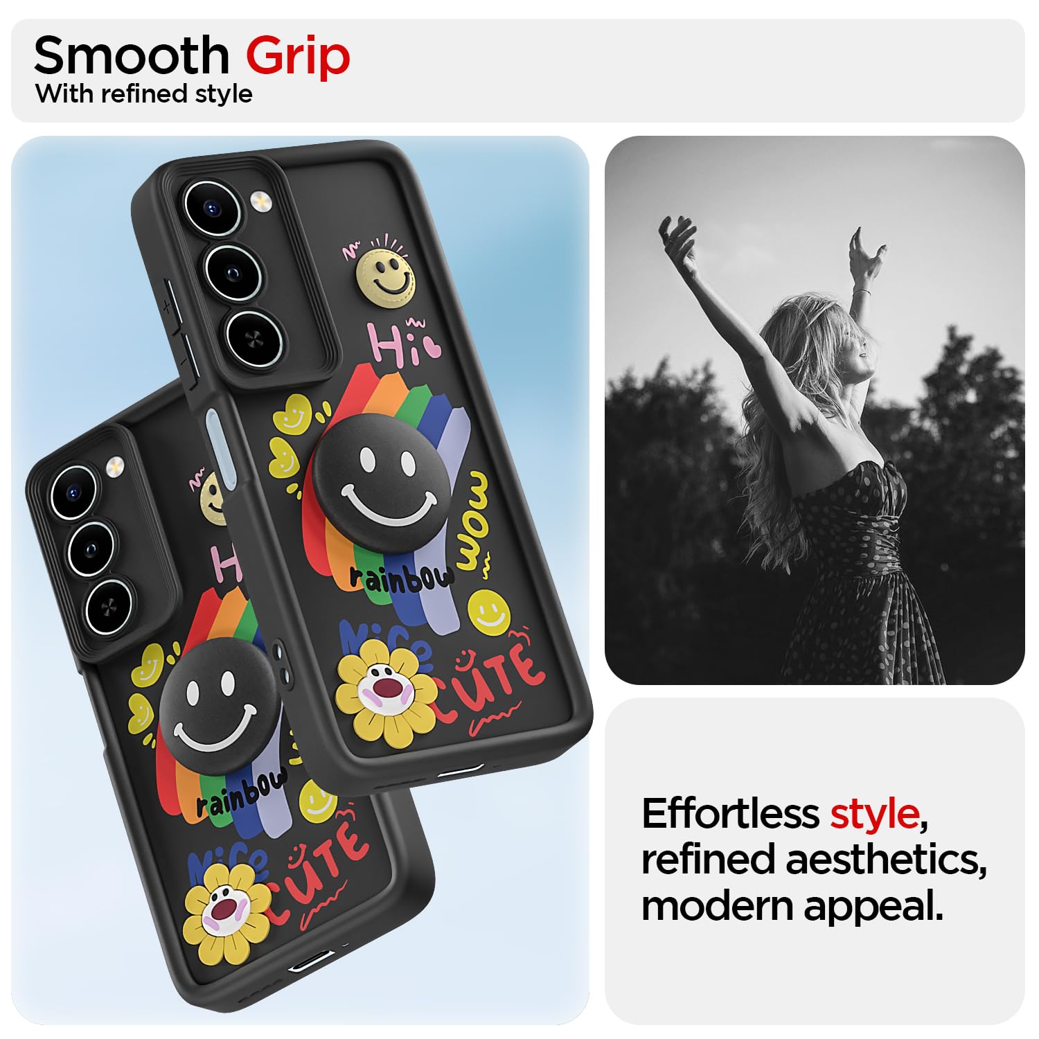 Pikkme black mobile cover for Realme P4 Lite/C83 5G – photo 2