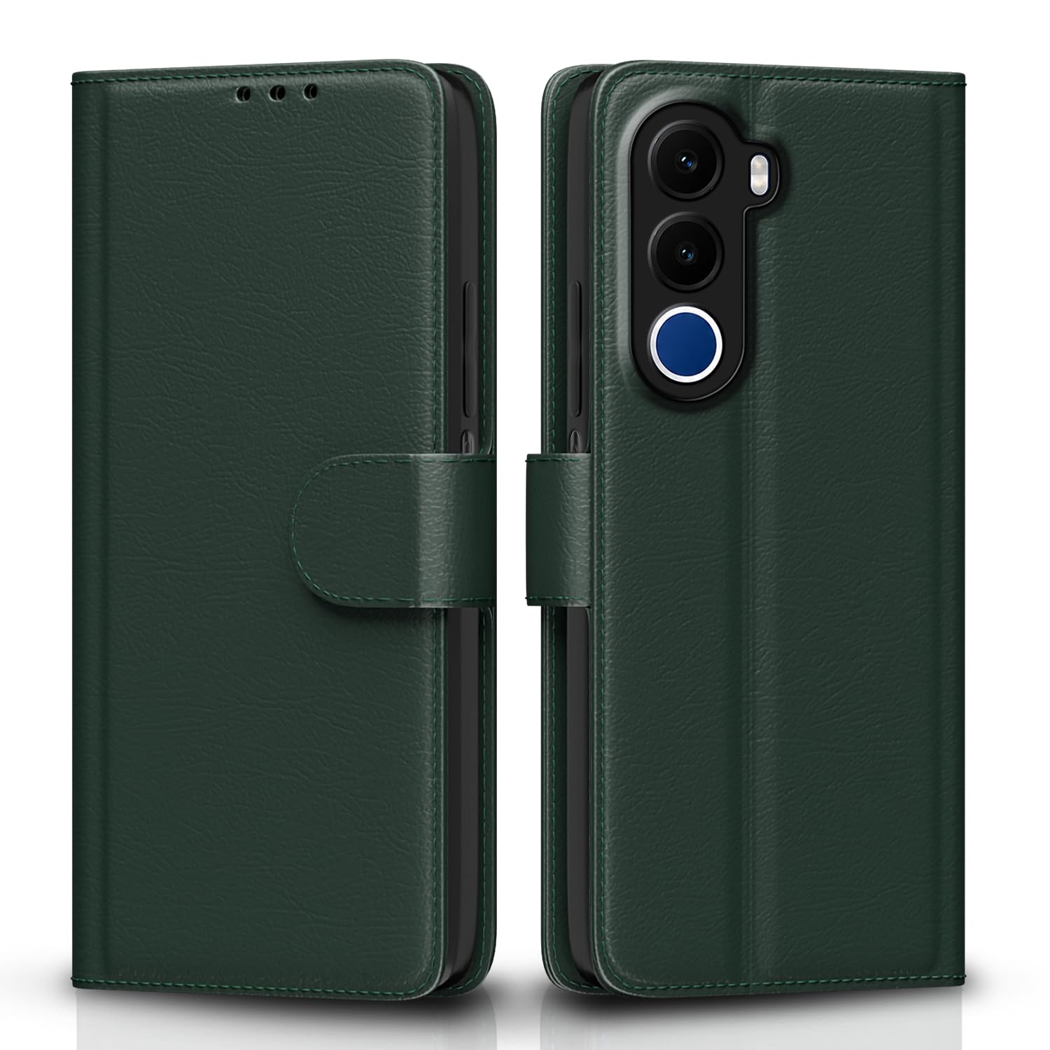 Realme C100x flip cover in green by Pikkme