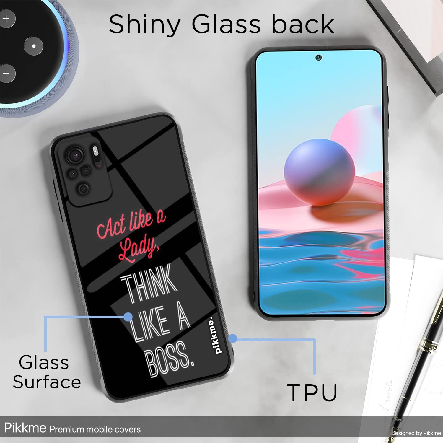 Redmi Note 10/Note 10s Hybrid phone cover by Pikkme – photo 3