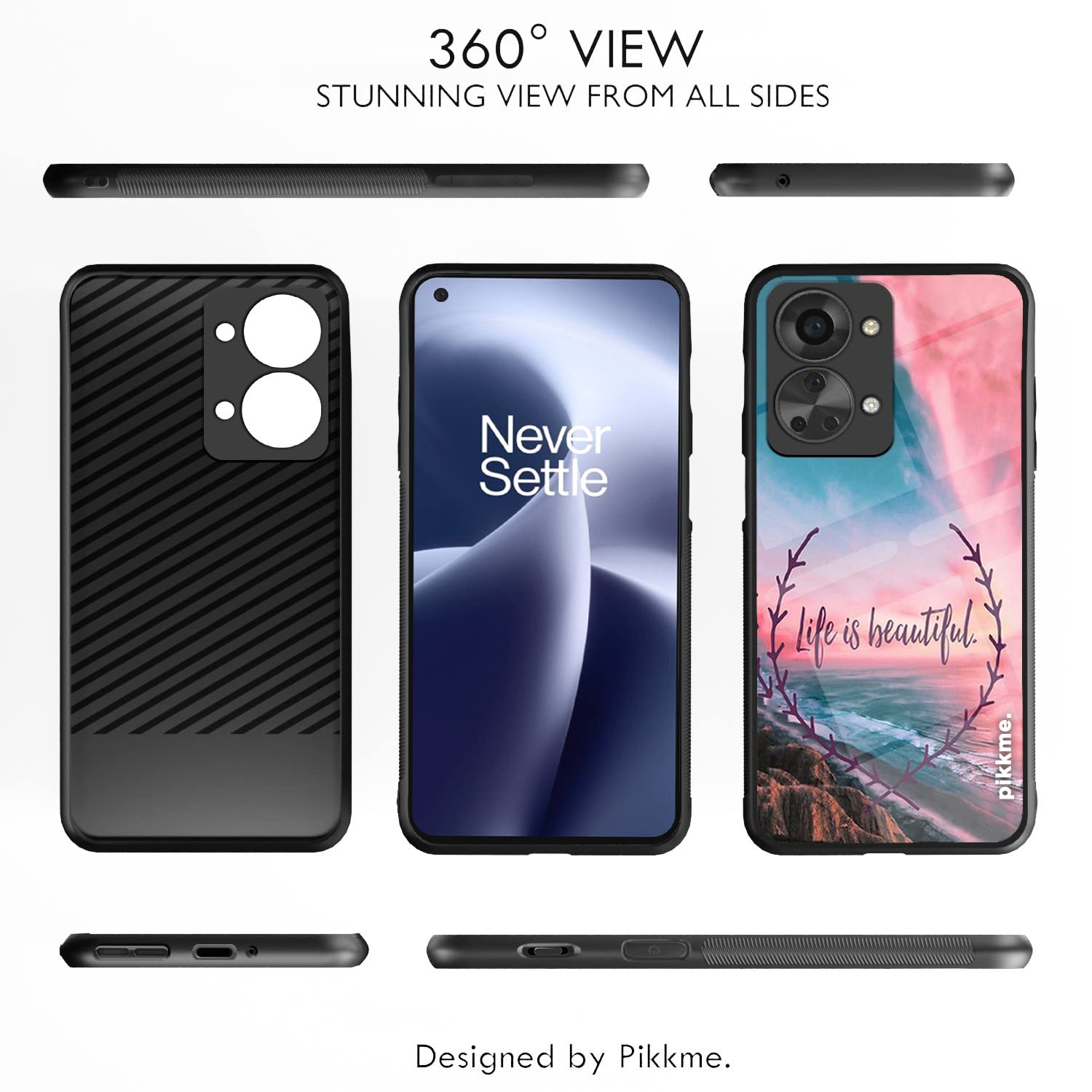 OnePlus Nord 2T 5G Hybrid mobile cover by Pikkme – photo 2
