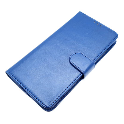 Pikkme Poco C3 Vintage Flip Cover (Blue)