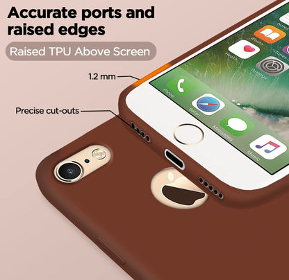 Pikkme iPhone 6/6S Soft Silicone brown mobile cover – photo 2