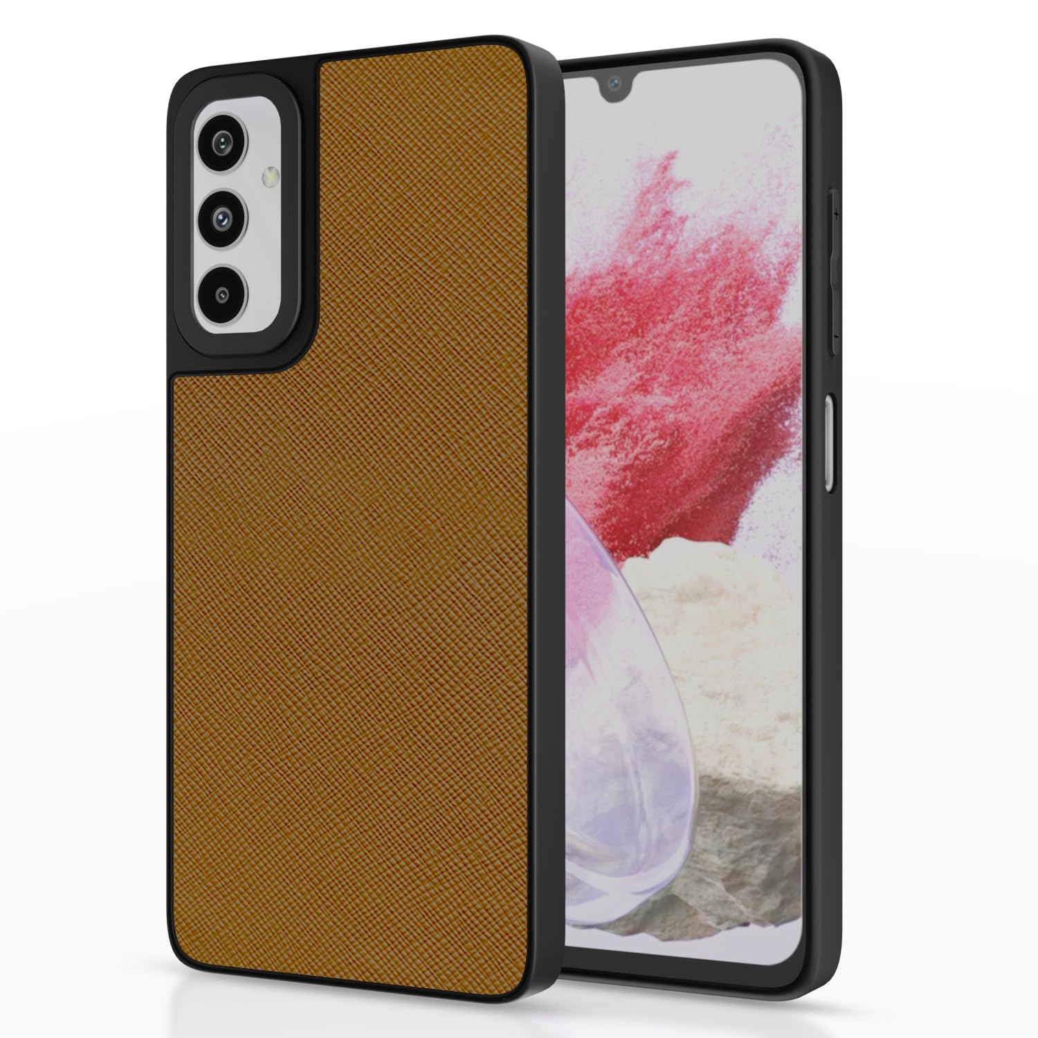 Pikkme tan mobile back cover for Samsung M34/F34 5G