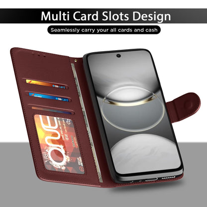 Tecno Spark 30C 5G flip case in brown by Pikkme – photo 5