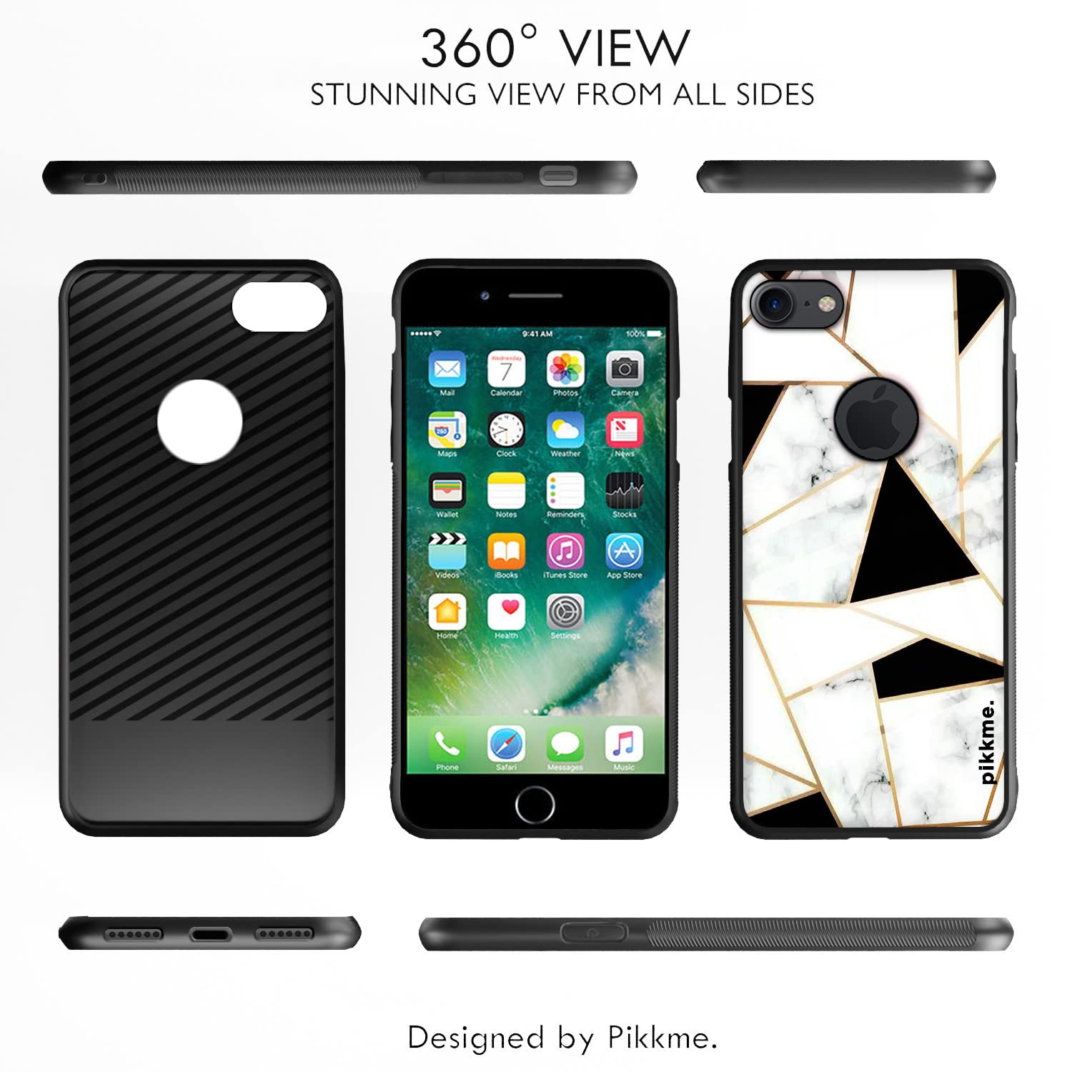 iPhone 7/8 Hybrid phone cover by Pikkme – photo 2