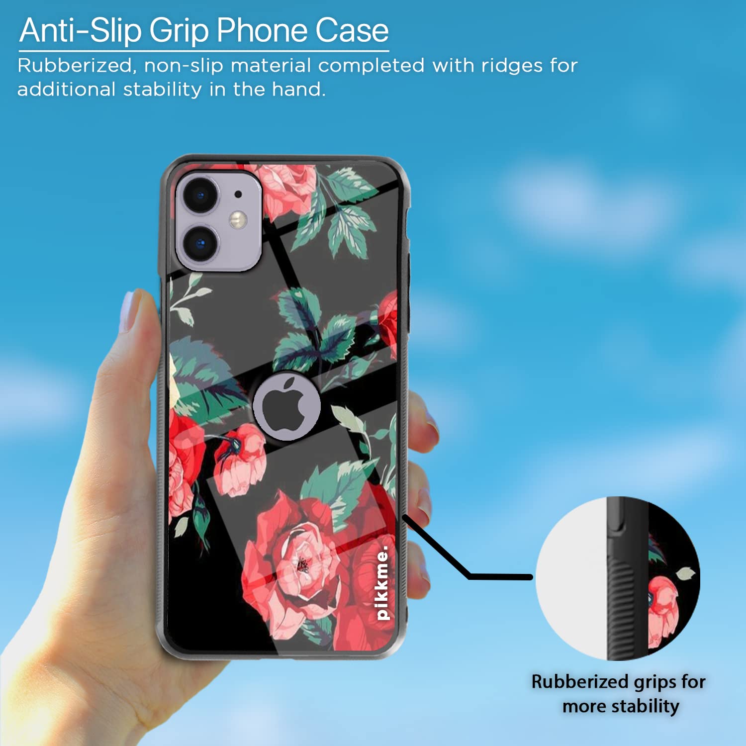 Pikkme iPhone 12 Mini Flower mobile cover – photo 5