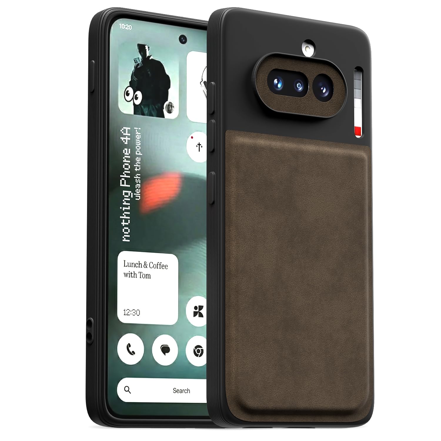 Pikkme Nothing Phone 4a 5G coffee mobile back cover