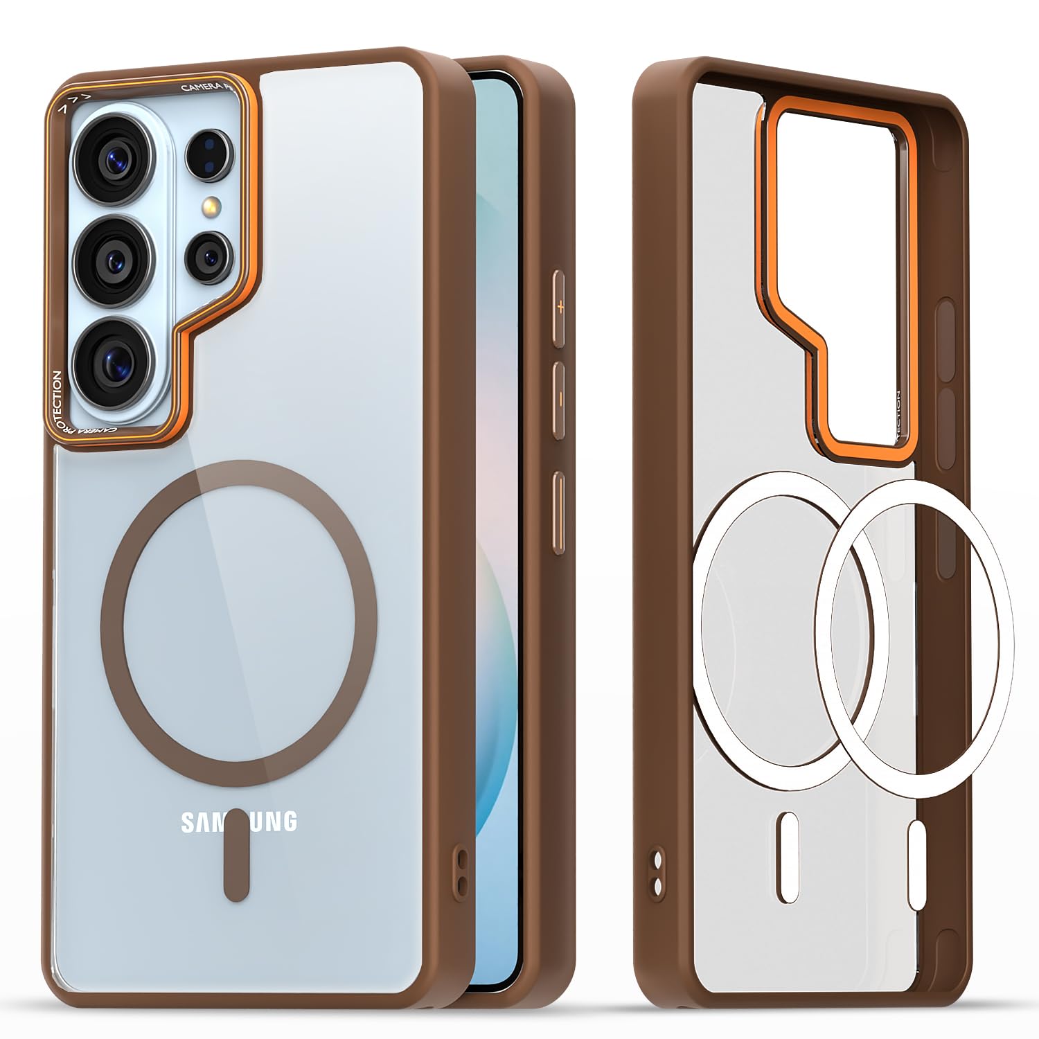 Pikkme Samsung S26 Ultra 5G brown mag-safe phone cover