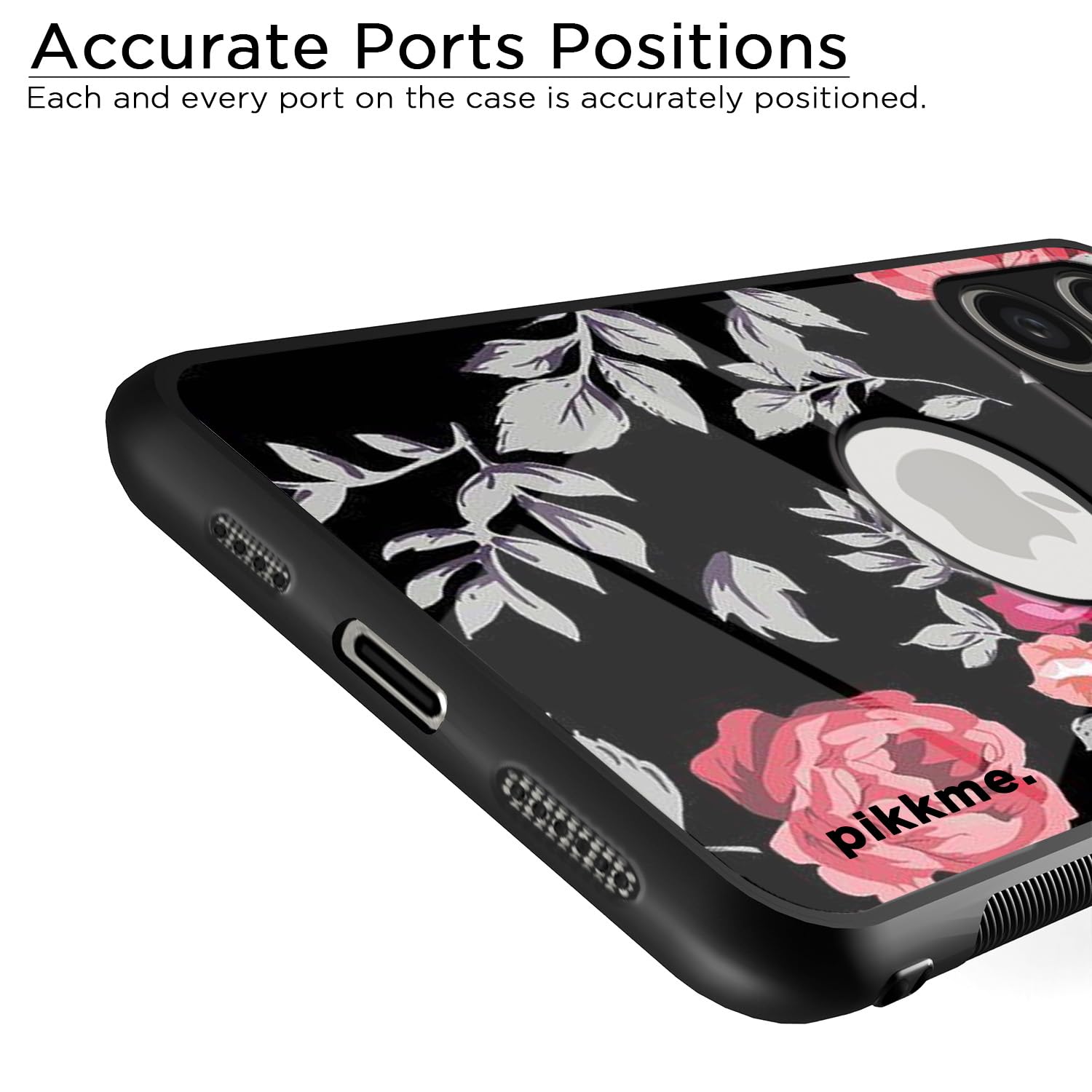 Pikkme iPhone 15 Pro Max Flower mobile back cover – photo 6