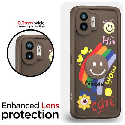 Pikkme Nothing Phone 2 brown mobile cover – photo 5