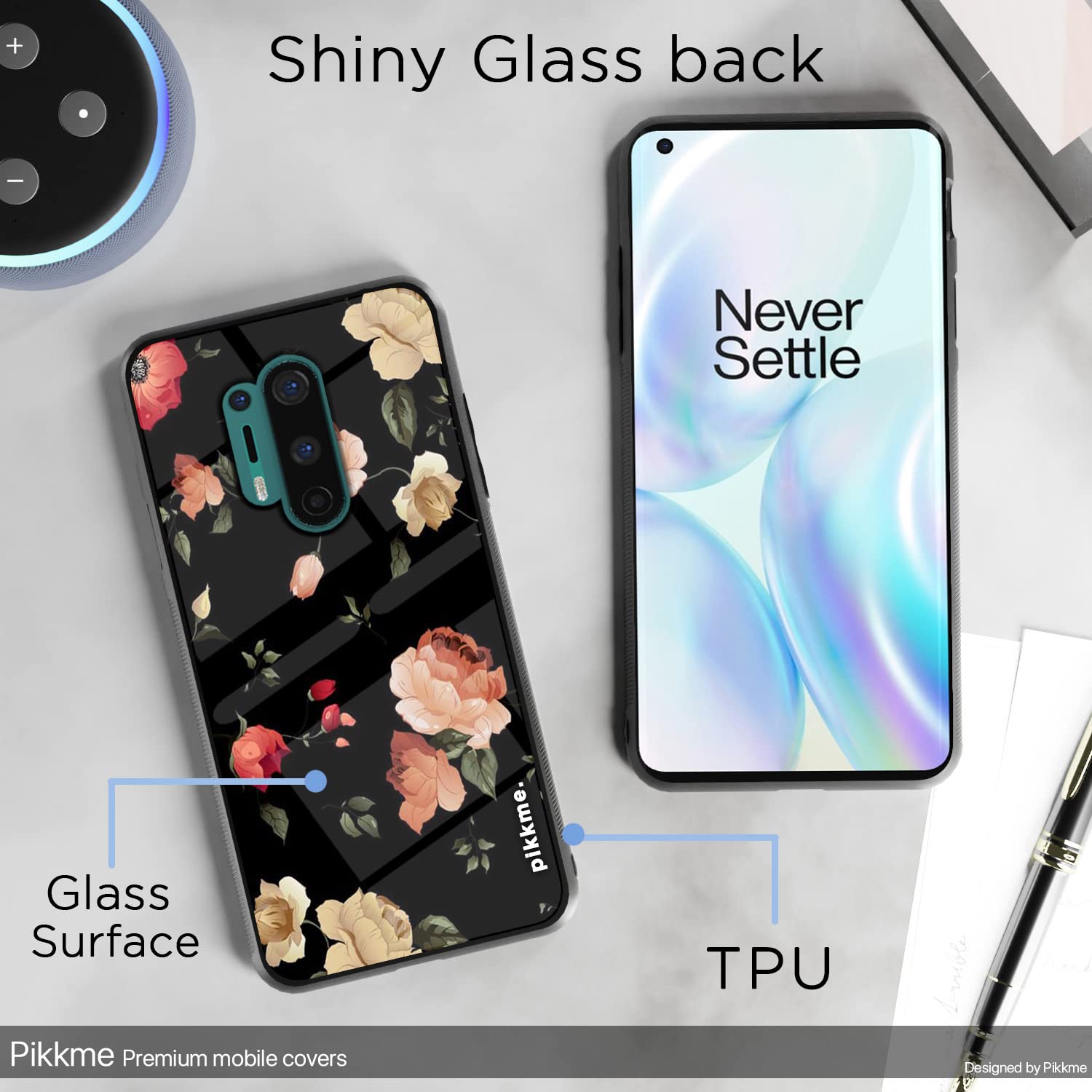 Flower Mobile cover for OnePlus 8 Pro – Pikkme – photo 3