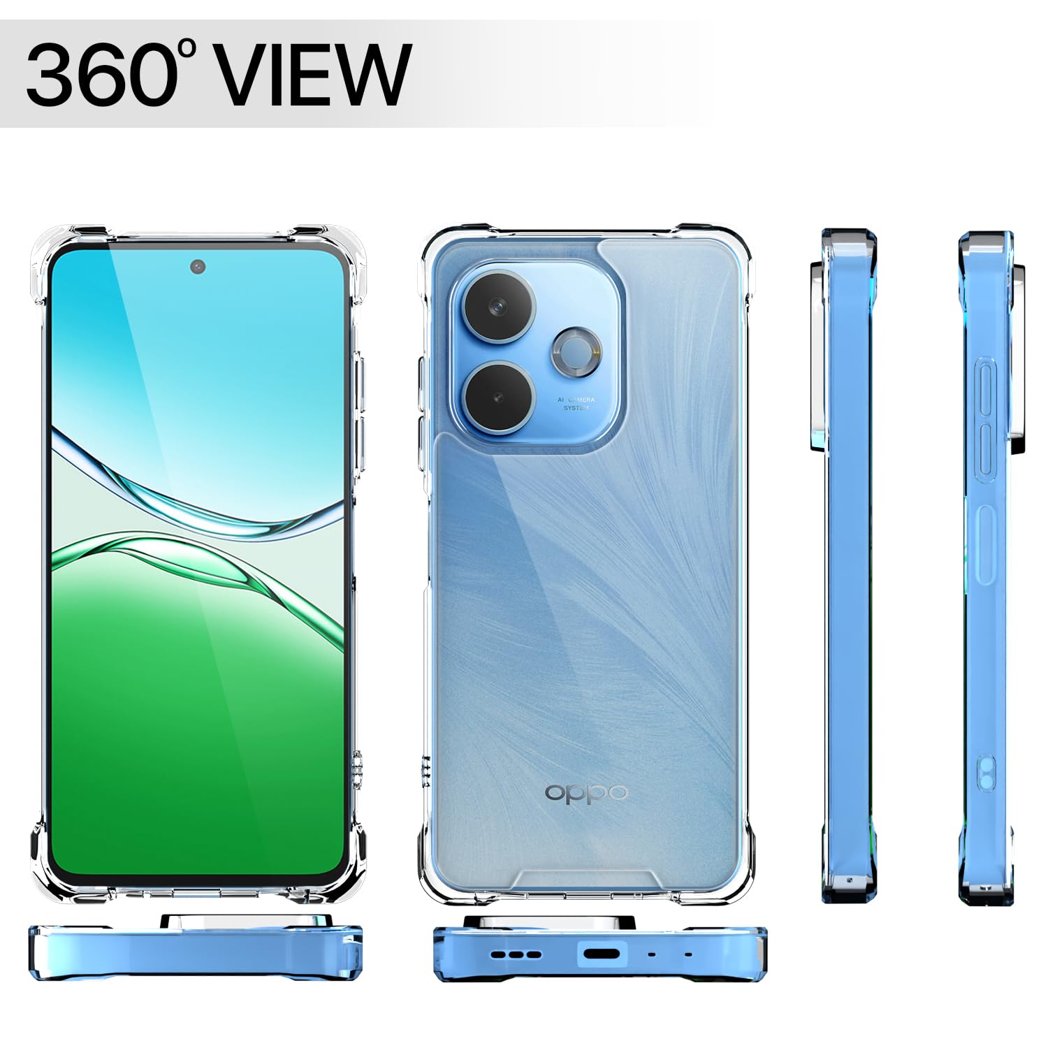 Pikkme Oppo A5 Pro 5G transparent mobile back cover – photo 7