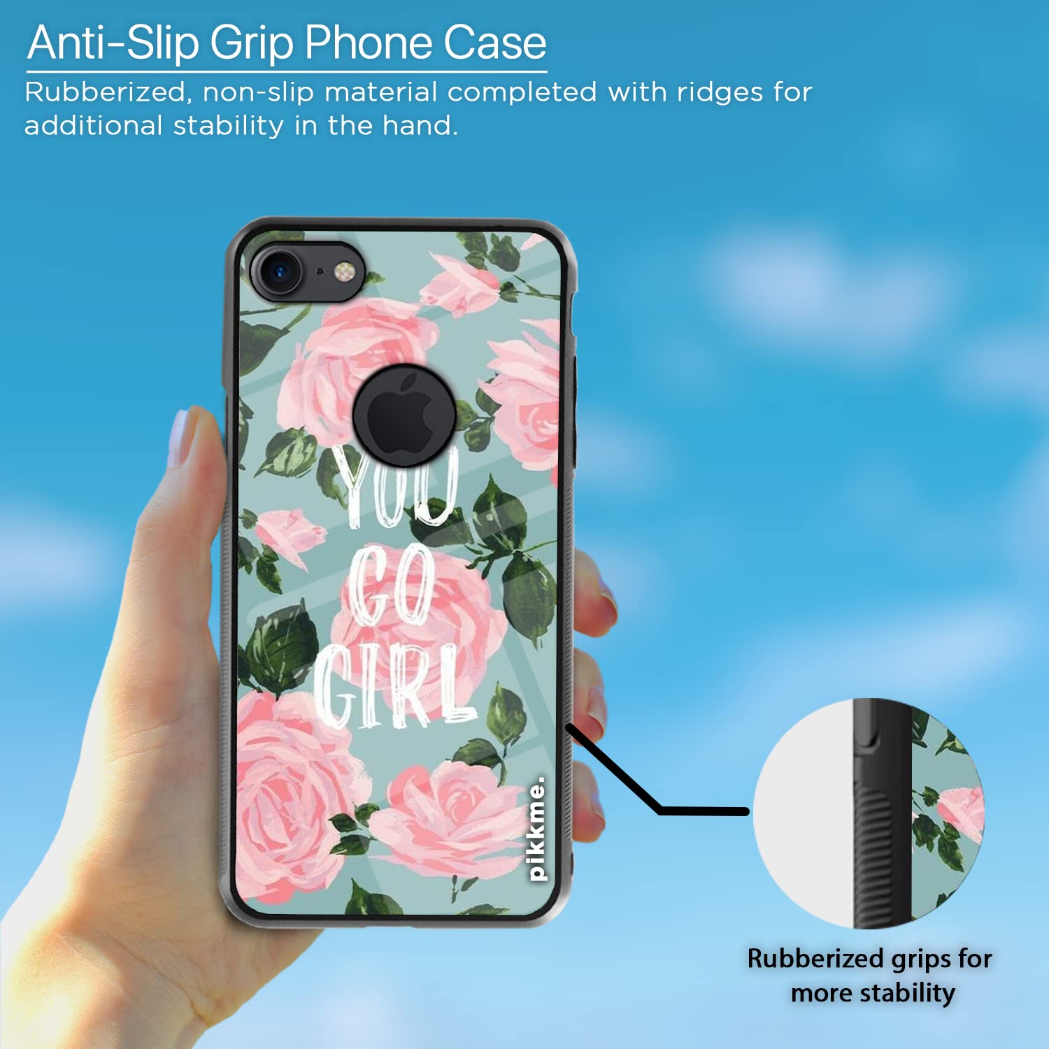Pikkme iPhone 7/8 Flower phone cover – photo 5