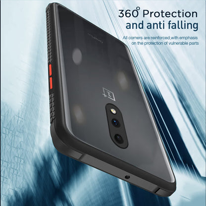 Pikkme black Clear back cover for OnePlus 7 – photo 2