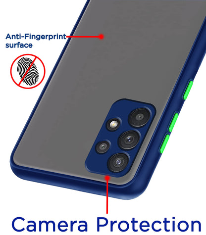 Pikkme blue Hybrid mobile back cover for Samsung A33 5G – photo 4